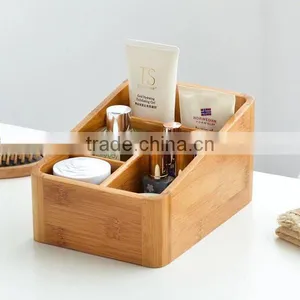 2017 Natural Bamboo Storage Box, Bamboo Display Wood Box for Storage, Bamboo Show Box thumbnail-1