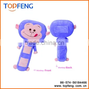 DREAMY Snuggle Pets Seat Belt Cartoon Car Seat Toy Monkey thumbnail-1