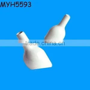 Creative Design White Ceramic Flower Vase thumbnail-1