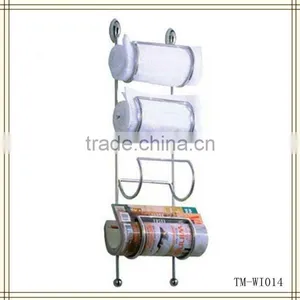 Metal Wire Wall Mounted Towel Rack thumbnail-1