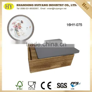 Paulownia Wood Antique Packing Box Wholesale thumbnail-4