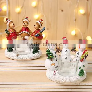 Custom Bulk Christmas Reindeer Candle Holders Decoration thumbnail-5