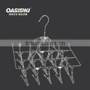 Stainless Steel Foldable Wire Clothes Hanger thumbnail-5