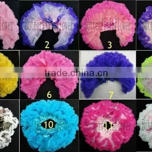 SOLID COLOR Multi-List Pettiskirt Skirt Petti Party Dance Tutu Dress Girl thumbnail-1