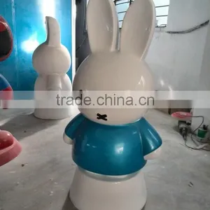 Outdoor or Indoor FRP Rabbit Figurine thumbnail-1