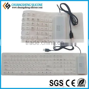 Custom Silicone Rubber Keyboard Protector thumbnail-1