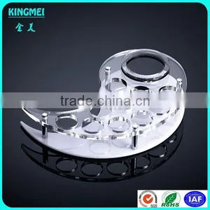 Round Shape Acrylic Wine Rack & Lucite Beer Cup Stand Holder & Wine Display Stand thumbnail-3
