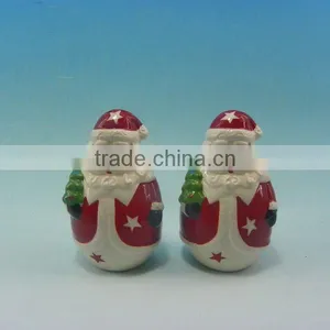 SANTA CERAMIC SALT AND PEPPER SHAKER thumbnail-1