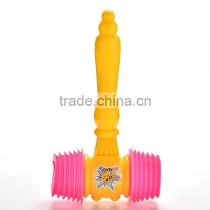 Dongguan ICTI Factory Kids Plastic Musical Electronic Toy Hammer, Make Sound Hammer Whistle Toys thumbnail-2