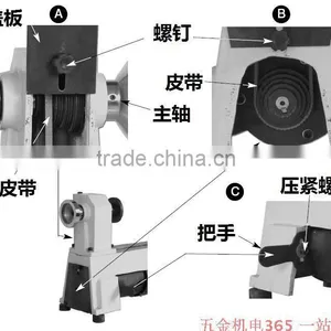 European Quality CE Certification DIY Wood Lathe MC1018VD thumbnail-4