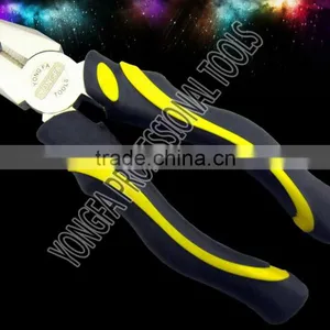 YF-2301 Nikel Plated High Quality Cutting Plier With TPR Handle thumbnail-2