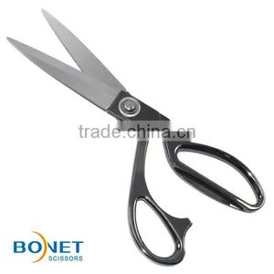 S13002G/B/C/S 9-1/2" 4 Colors Superior Quality Ice Tempered Stainless Steel Blade Zinc-alloy Handle Tailor Fabric Scissors thumbnail-3