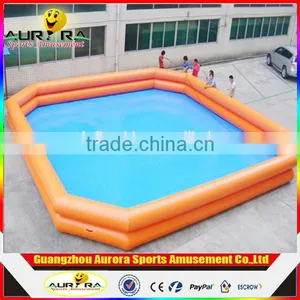 Funny Inflatable Water Pool For Outdoor Commercial Use Sealed Inflatable Swimming Pool For Sale thumbnail-1
