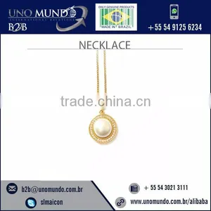 Delicate Small Pearl Attached Necklace Available at Economical Rate thumbnail-1