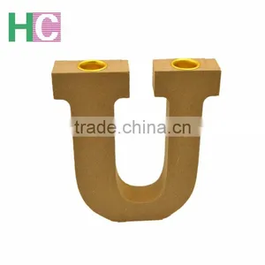 2017 MDF Wood Letter Craft Candle Holders thumbnail-1