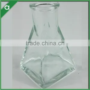 Square Bottom Subuliform Glass Bottle for 50ml Reed Diffuser With Glass Stopper thumbnail-2