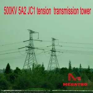 MEGATRO 500KV 5A2 JC1 Tension Transmission Tower thumbnail-4