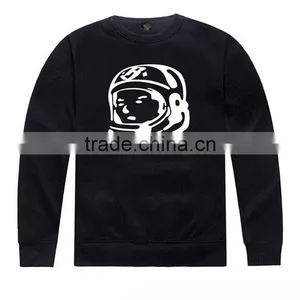 Autumn Mens Hoodies Black Pullover Casual Men's Coat O-neck Male Sweater thumbnail-5