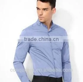 Bespoke Men Cotton Anti Wrinkle Solid Color Shirt BSRT0034 thumbnail-3