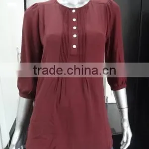 Ladies Georgette Designer Tops thumbnail-5