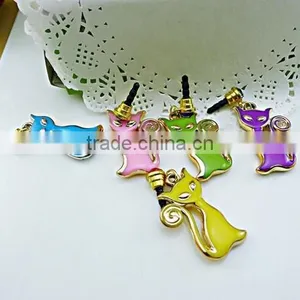 Good Selling 3.5 mm Earphone Dust Cap for Phone Cartoon Cat Design Earphone Cap Plug thumbnail-5