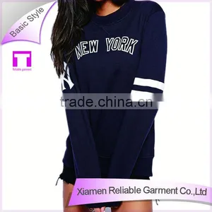 Woman Blue Long Sleeve Sports t Shirts thumbnail-1