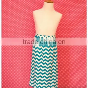 Fashion Baby Girls Party Dance Pettidress With Girls Chevron Cheap Made Maxi Seaside Fashion Chevron Fabric Long Pettiskirts thumbnail-1
