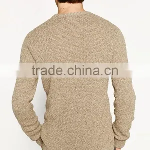 Mens 2017 New Fashion Branded Cashmere Knit Pullover Sweater Pattern With Best Quality thumbnail-3