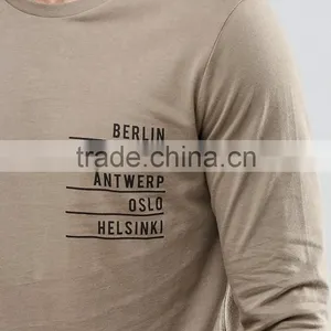 Guangzhou Shandao Autumn High Quality Custom Brand Men Tee Shirt Long Sleeve With Printing thumbnail-4