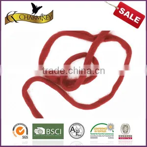 Charmkey Wholesale Hand Knitting Yarn Acrylic Polyester Thick Roving Yarn for Hats thumbnail-3