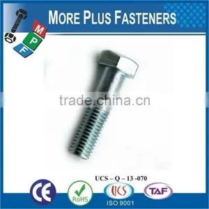 Made In Taiwan DIN 931 Hexagon Partial Thread Bolt DIN 931 thumbnail-6