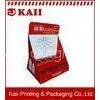 Red OEM Point Of Sales Cardboard Display Box / Cardboard Display Box For Products thumbnail-1