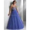 High Quality Sweet Heart Mesh Material Beaded Lady Prom Dress Ball Gown thumbnail-1
