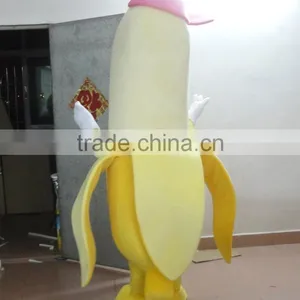 OEM/plush Material/head With Cooling Fan Banana Mascot Costume thumbnail-3