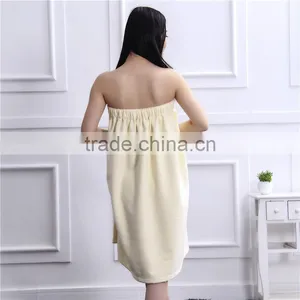 100 per Cent Cotton Bath Towel Wraps With Nylon Fastening ta thumbnail-2