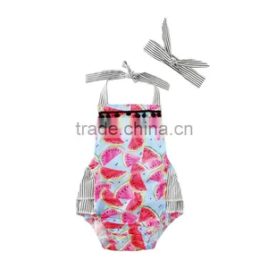 Newborn Toddler Baby Girl Romper Jumpsuit Outfits Clothes thumbnail-1
