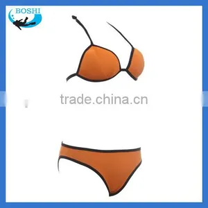 2015 Hot Sale Neoprene Fabric Girls Swimwear thumbnail-6
