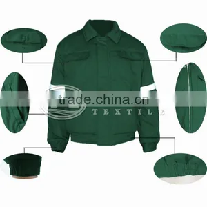 Cheap Price Washing 100 Times Color Fastness 4-5 Grade Mechanic Working Jacket thumbnail-3