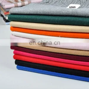 2017 Wholesale Solid Color 100% Cashmere Scarf For Women thumbnail-2