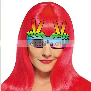 Hippie Hand Peace Sign Glasses thumbnail-1