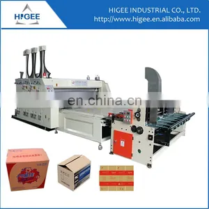 High Quality With CE Corrugated Paper Box Making Machine Prices thumbnail-1