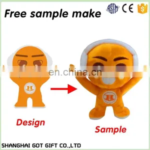 Promotion Creative Personalized Famous Plush Toy With Customized Logo thumbnail-4