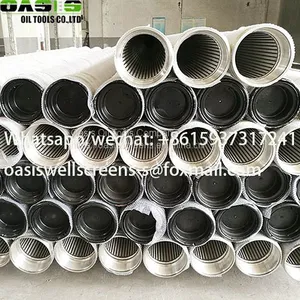 Stainless Steel Wire Wrapped Continuous Slot Water Well Screens for Water Well Drilling thumbnail-2