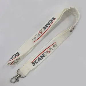 Hot Sales Eco-friendly Bamboo Materials Silkscreen Printing Lanyard thumbnail-2