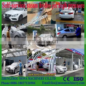 New Coin /card Operated Hot Cold Water/ Foam Multional Used Self Service Car Wash Equipment thumbnail-1