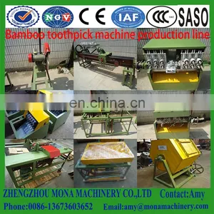 2018 Hot Selling Automatic Bamboo Toothpick Making Machine in India thumbnail-2