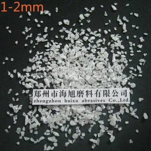 China High Quality White Corundum 1-2mm Refractory thumbnail-1