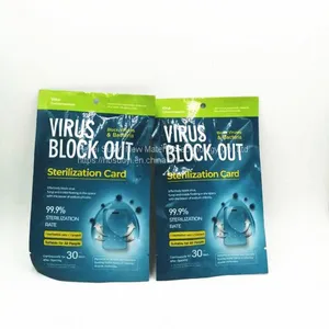 2020 Portable Shut Out Card Virus Protection Card With Necklace thumbnail-2