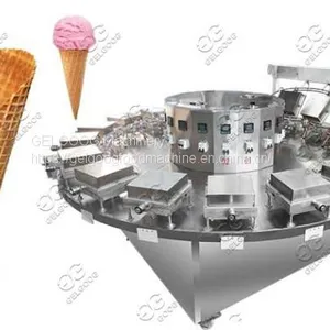 Semi-automatic Ice Cream Cones Baking Rolling Machine Supplier thumbnail-1
