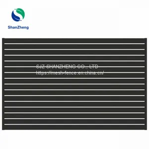 Aluminum Horizontal Slat Fence thumbnail-1